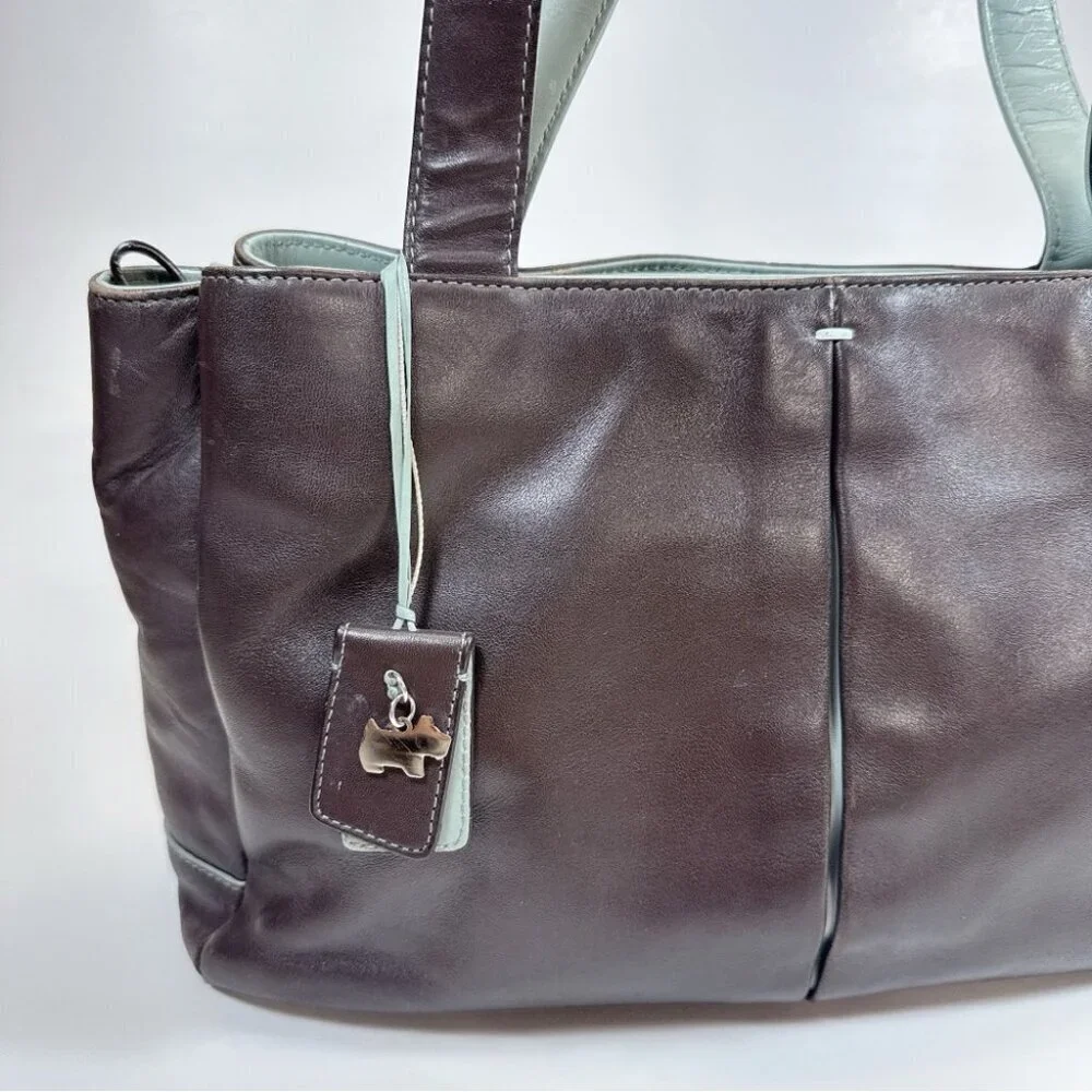 RADLEY London Womens Leather Shoulder Satchel Brown Bag